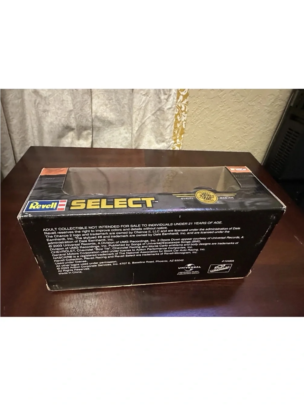 Revell Select 1:24 scale diecast car of the Tony Stewart #8 